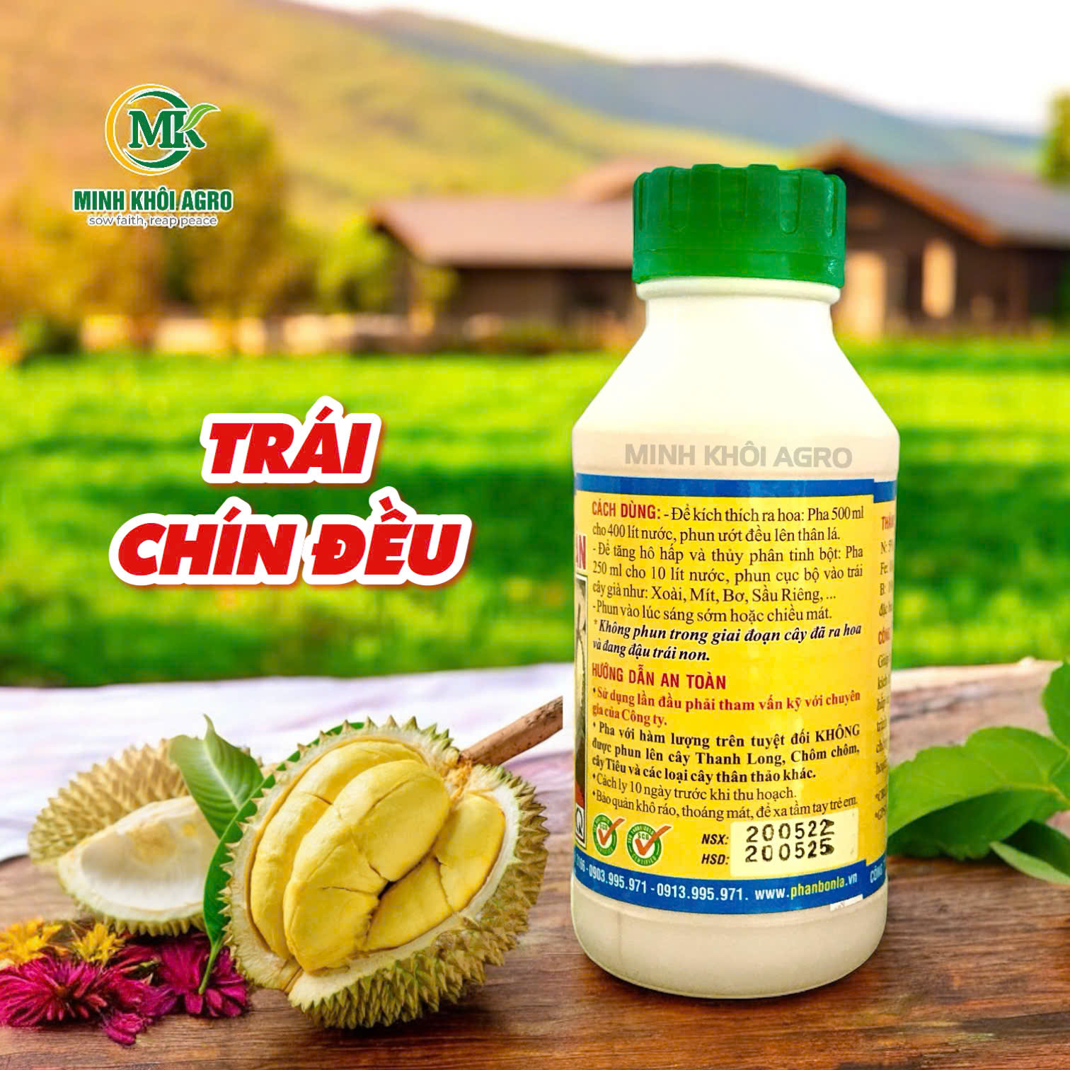 Phân bón lá HTC Đại Ngàn (Chín Trái) - Chai 500ml